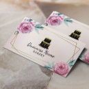 Recherche de cadre floral cartes visite Aquarelle