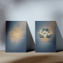 Recherche de symbole om cartes visite Élégant