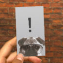 Zoek naar gekke visitekaartjes Hond