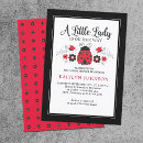 Recherche de rouge de coccinelle invitations Mignon