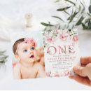 Recherche de baby 1ans anniversaire invitations Fille premier anniversaire