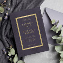 Recherche de violet mariage invitations Classique