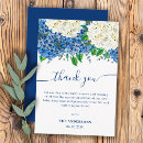 Recherche de blue hydrangea remerciements cartes Rustique