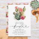 Recherche de floral fiesta bridal shower invitations Rose