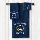 Recherche de ancre marine bain serviettes Nom du bateau