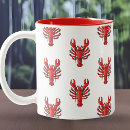 Recherche de homard rouge tasses Vie marine