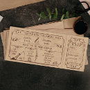 Recherche de billetterie mariage invitations Antique