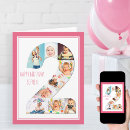 Zoek naar tweede verjaardagskaarten Fotocollage