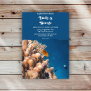Recherche de poissons mariage invitations Plage