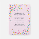 Recherche de colorful confetti invitations Pastel