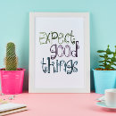 Recherche de pensée jaune posters Motivation