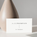 Zoek naar minimalistic visitekaartjes Elegant