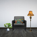 Recherche de mosaïque multicolore coussins Noir