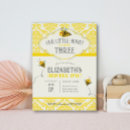 Recherche de abeille vintage invitations Jaune