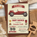 Recherche de race car baby shower Vintage