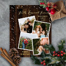 Recherche de rustic wood christmas vœux cartes Family