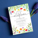 Recherche de vert bleu orange invitations Élégant