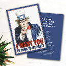 Recherche de oncle sam invitations Je veux vous