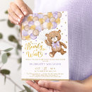 Recherche de brown bear baby shower invitations Ours en peluche