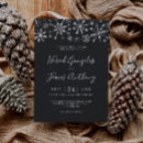 Recherche de winter wonderland mariage invitations Flocon de neige
