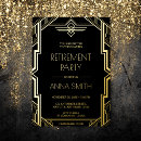 Recherche de great gatsby decor Black and gold