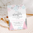 Recherche de snowflake anniversaire invitations Hiver onederland