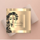 Zoek naar hair extensions visitekaartjes Goud
