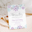 Recherche de neige invitations Fille