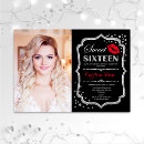 Recherche de bling 16ans anniversaire invitations Sweet sixteen