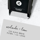Recherche de elegant return address tampons encreurs Pour eux