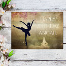 Recherche de dancers anniversaire cartes Ballet