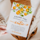 Recherche de fruit orange vœux cartes Petit baby shower