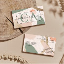 Recherche de tons de la terre cartes visite Client(e)