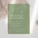 Recherche de green floral mariage invitations Pour eux