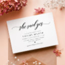 Recherche de oui invitations Script