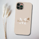 Zoek naar voeg uw initialen toe iphone hoesjes Minimalistisch