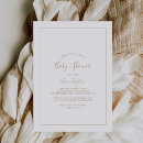 Recherche de minimal baby shower invitations Pour elle