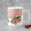 Recherche de peach rose tasses Monogramme