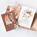 Recherche de la bohême invitations Bride