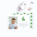 Recherche de lapin de bébé vœux cartes Aquarelle