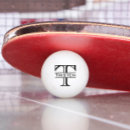 Recherche de papa tennis de table Monogramme