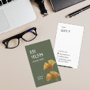 Zoek naar ginkgo visitekaartjes Minimalistisch