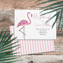 Recherche de flamants roses mignons invitations Pour elle