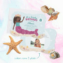 Recherche de sirène rose invitations Beach party