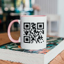 Recherche de poignée tasses De code qr personnalisée