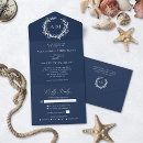 Recherche de marine et de corail mariage invitations Pour elle