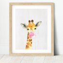 Recherche de giraf chambre enfant posters Animaux