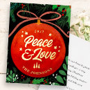 Recherche de boule noël cartes Vacances heureuses