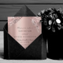 Recherche de rose gold dress invitations Quinceañera