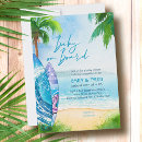 Recherche de surfboard invitations Aquarelle